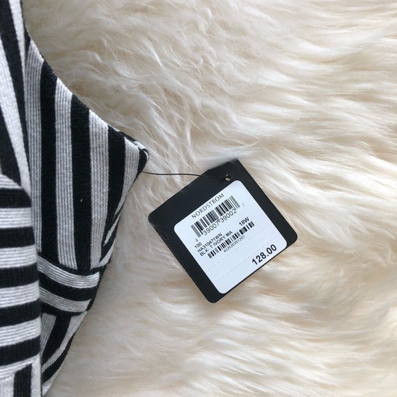 Halogen Contrast Back Stripe Sleeveless Dress 18W - Picture 4 of 8